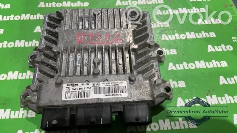 Engine control unit/module ECU   5WS40111CT,SW9653447380