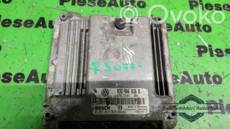 Engine control unit/module ECU   0281011478,03G906016B