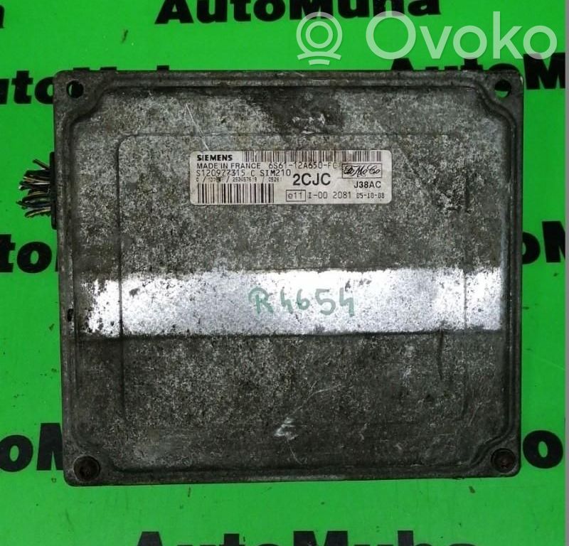 Unidad de control/módulo ECU del motor   6S6112A650FC,S120977315C