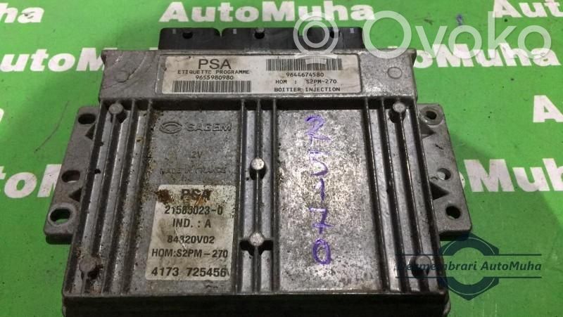 Citroen Xsara Picasso Unité de commande, module ECU de moteur 
