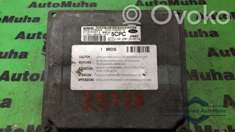 Ford Fiesta Unité de commande, module ECU de moteur 