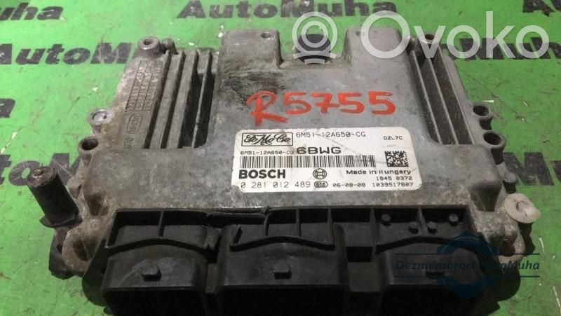 Engine control unit/module ECU   0281012489,6M5112A650CG