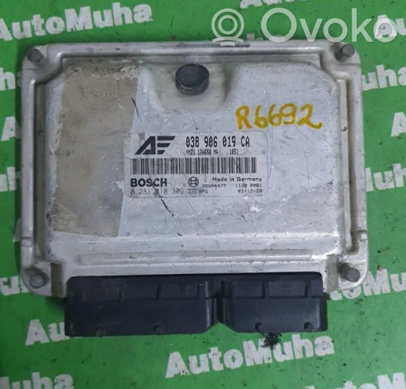 Engine control unit/module ECU   0281010309,038906019CA