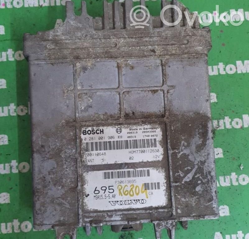 Volvo S40, V40 Komputer / Sterownik ECU silnika 