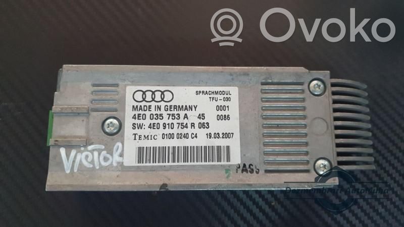 Module confort   4E0035753A,4E0910754R