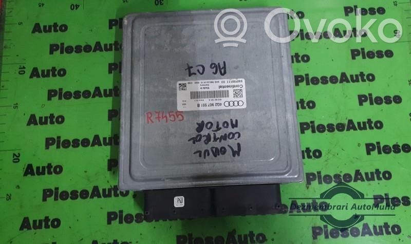 Unité de commande, module ECU de moteur   4G2907551B,5WP5011103