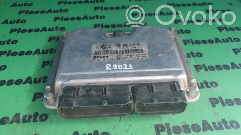 Unité de commande, module ECU de moteur   0281010943,038906019GK