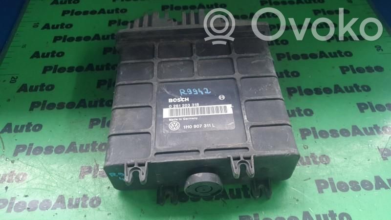 Engine control unit/module ECU   0261203318,1H0907311L