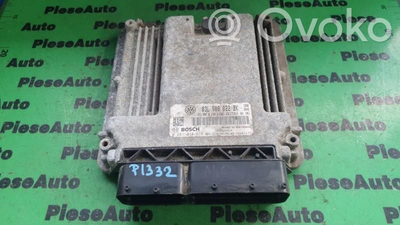 Engine control unit/module ECU   0281014616,03L906022BK