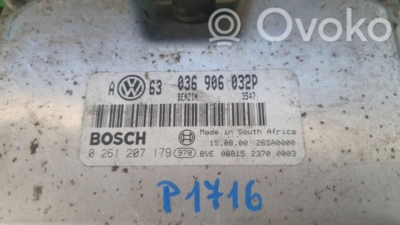 Engine control unit/module ECU   0261207179,036906032P
