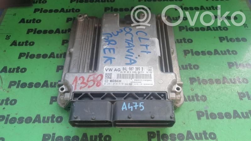 Engine control unit/module ECU   0281018510,04L907309B