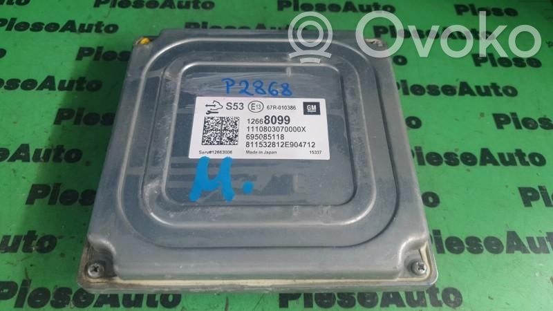 Opel Astra K Unité de commande, module ECU de moteur 