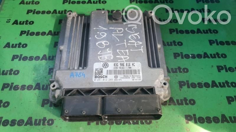 Engine control unit/module ECU   0281012289,03G906016HC