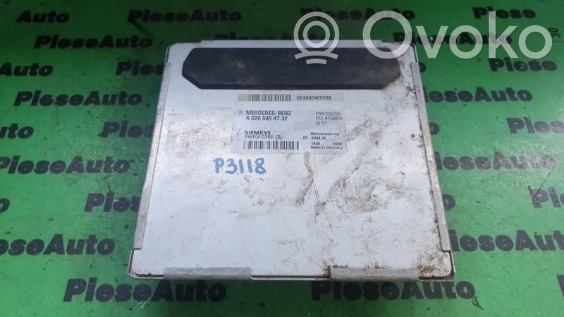 Mercedes-Benz C W203 Unitate control motor/modul ECU 