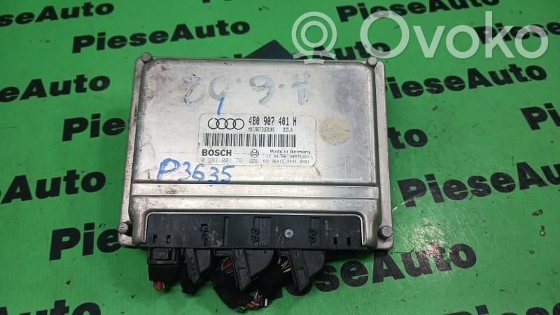 Engine control unit/module ECU   0281001781,4B0907401H,4D0907401H