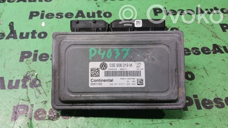 Engine control unit/module ECU   03E906019M,5WA11002