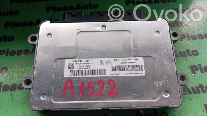 Peugeot 207 Engine control unit/module ECU 