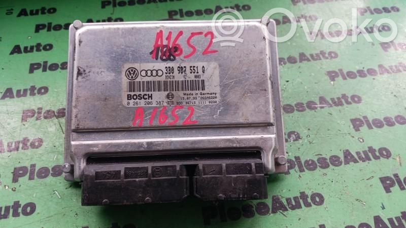 Engine control unit/module ECU   0261206387,3B0907551Q