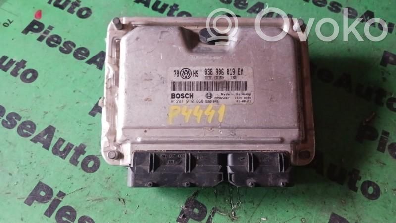 Engine control unit/module ECU   0281010668,038906019EM