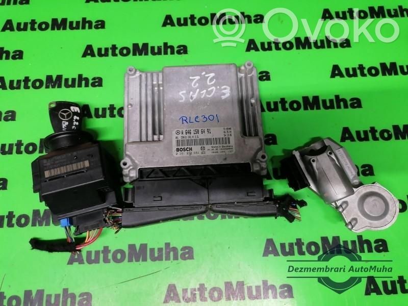 Mercedes-Benz E W211 Engine ECU kit and lock set 