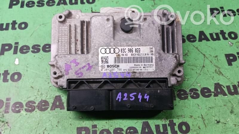 Unité de commande, module ECU de moteur   0261201786,03C906022
