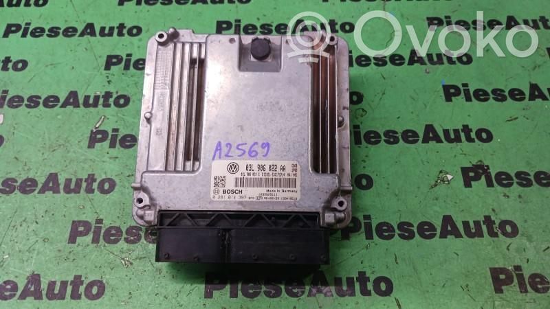 Engine control unit/module ECU   0281014397,03L906022AA