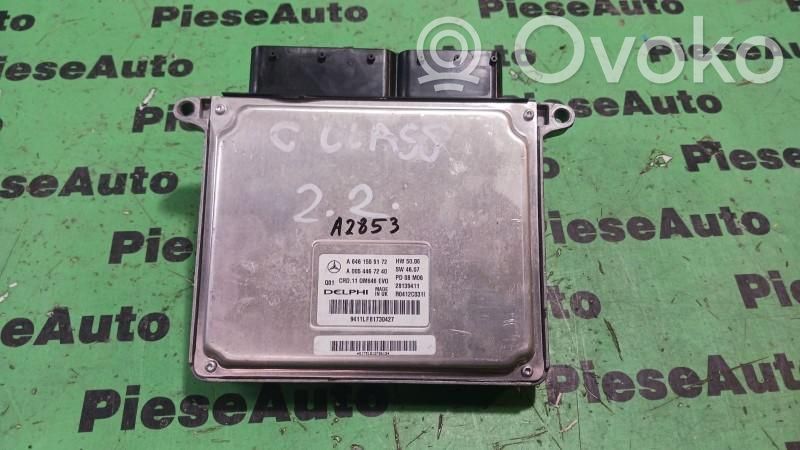 Mercedes-Benz C W204 Komputer / Sterownik ECU silnika 