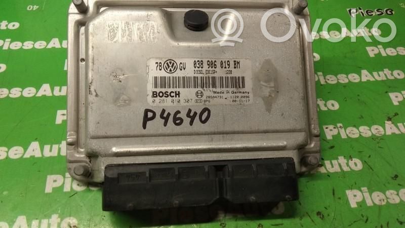 Engine control unit/module ECU   0281010307,038906019BM