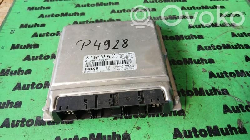 Engine control unit/module ECU   0281010039,A0275459632