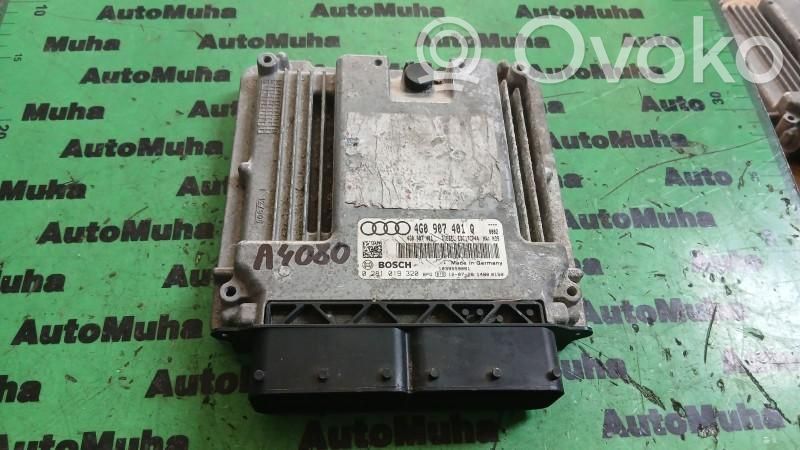 Engine control unit/module ECU   0281019320,4G0907401Q