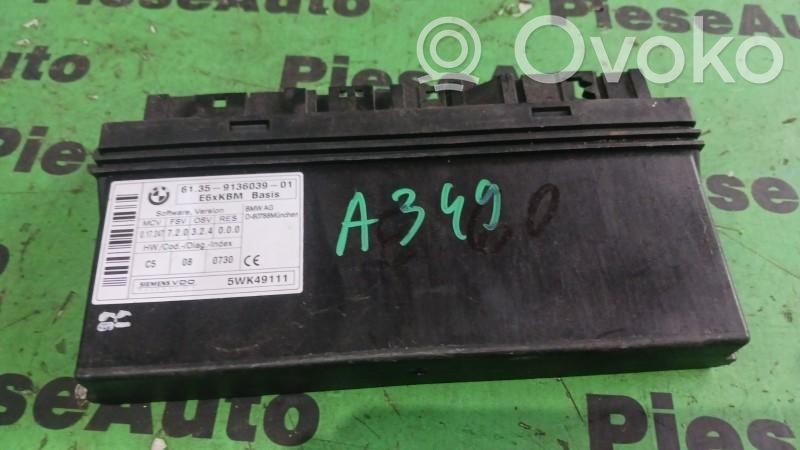 BMW 5 E60 E61 Komforto modulis 