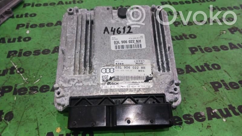 Engine control unit/module ECU   0281015752,03L906022NH