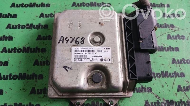Engine control unit/module ECU   55246588,MJD8F3D1