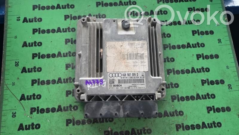 Engine control unit/module ECU   0281031722,4G0907589D