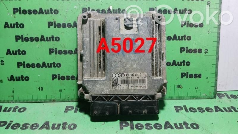 Audi A8 S8 D3 4E Unité de commande, module ECU de moteur 