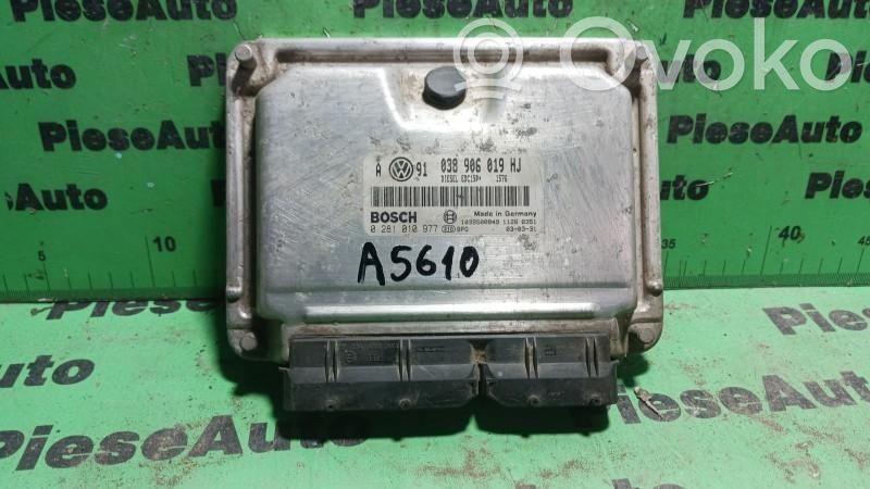 Unité de commande, module ECU de moteur   0281010977,038906019HJ