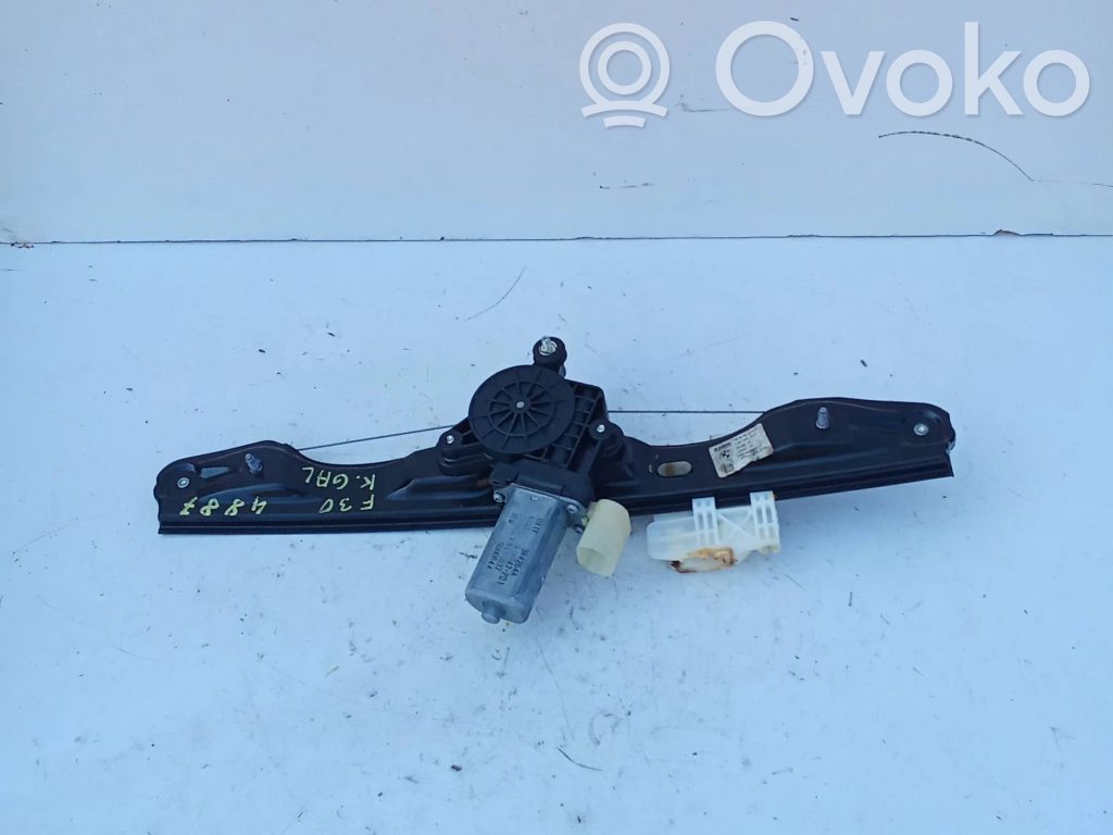 BMW 3 F30 F35 F31 Elektryczny podnośnik szyby drzwi bocznych / przesuwnych 