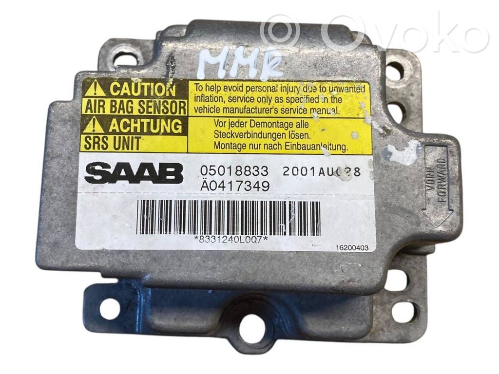 Airbag control unit/module   05018833,A0417349