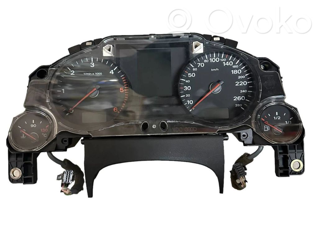 Speedometer (instrument cluster)   4E0920900FX,4E0910100,110380101008
