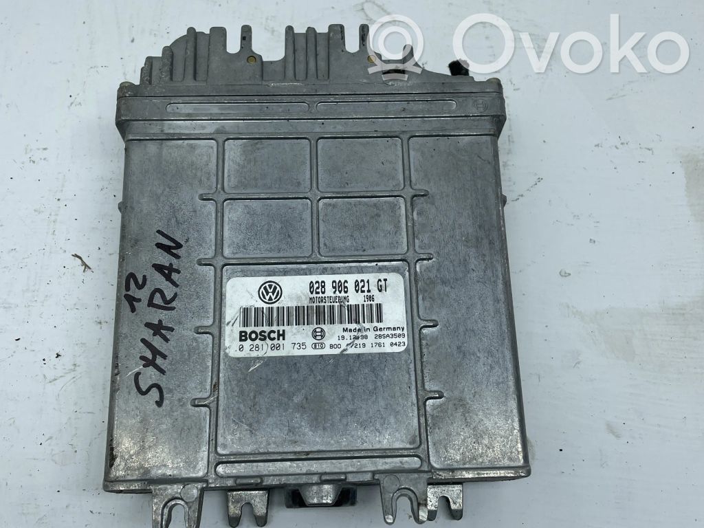 Volkswagen Sharan Engine control unit/module 