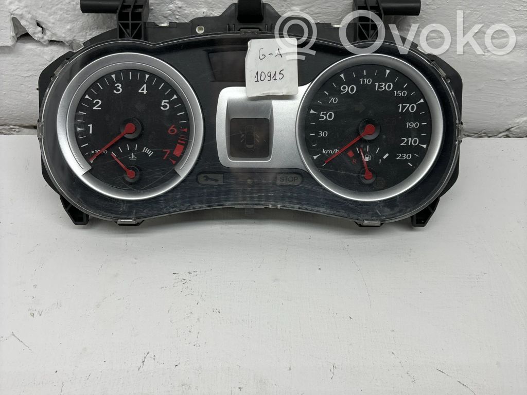Renault Clio III Speedometer (instrument cluster) 