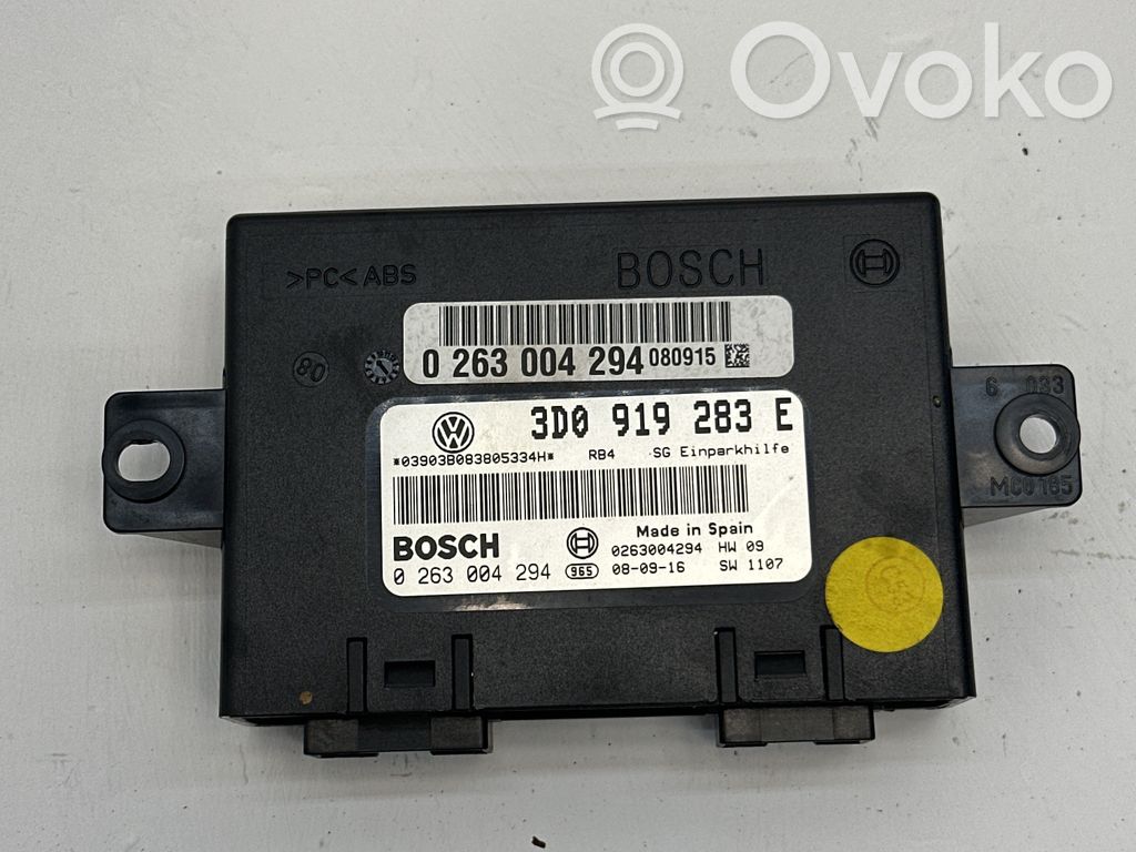 Volkswagen Phaeton Other control units/modules 