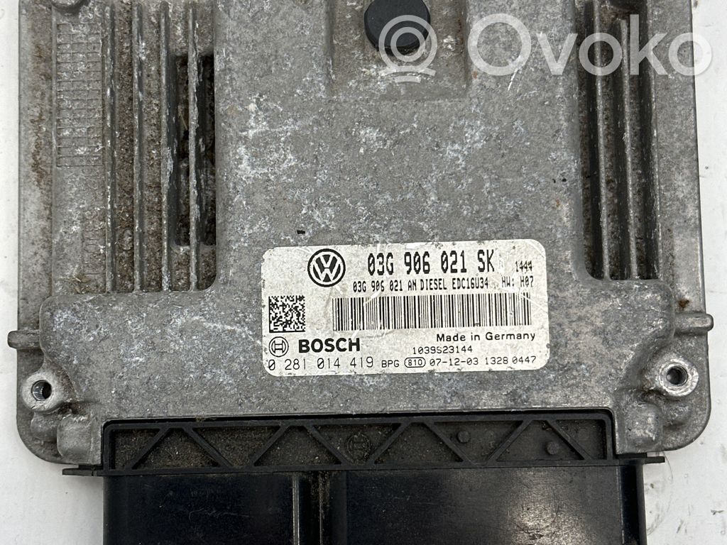 Seat Altea XL Engine control unit/module 