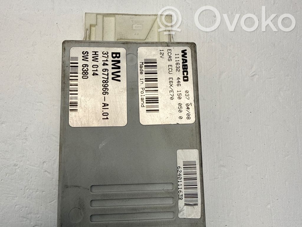 BMW X5 E70 Air suspension control unit module (rear) 