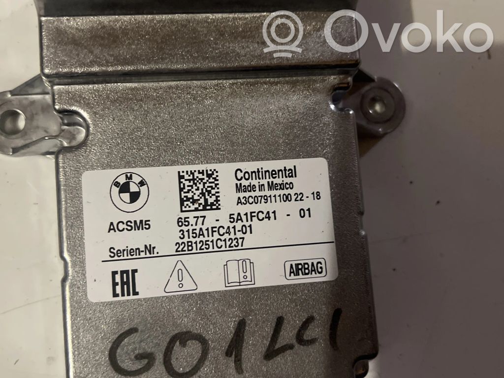BMW X3 G01 Airbag control unit/module 