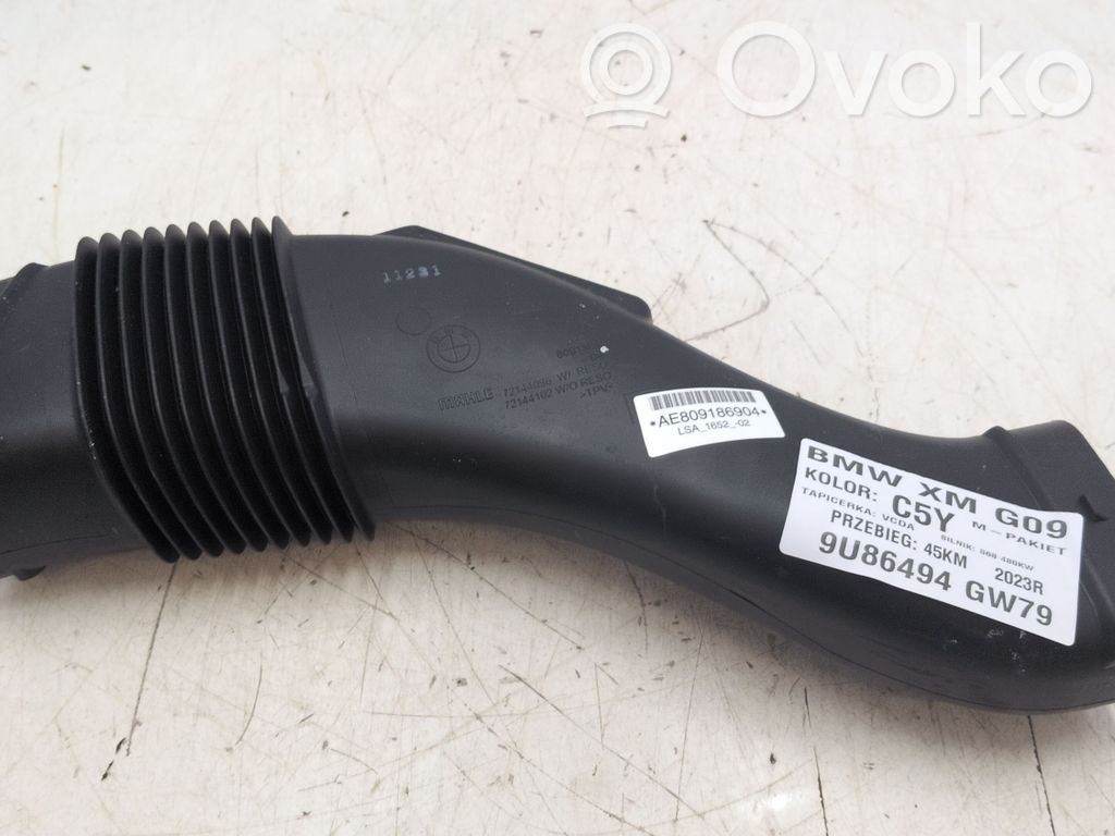 BMW XM Conductă/furtun admisie aer 