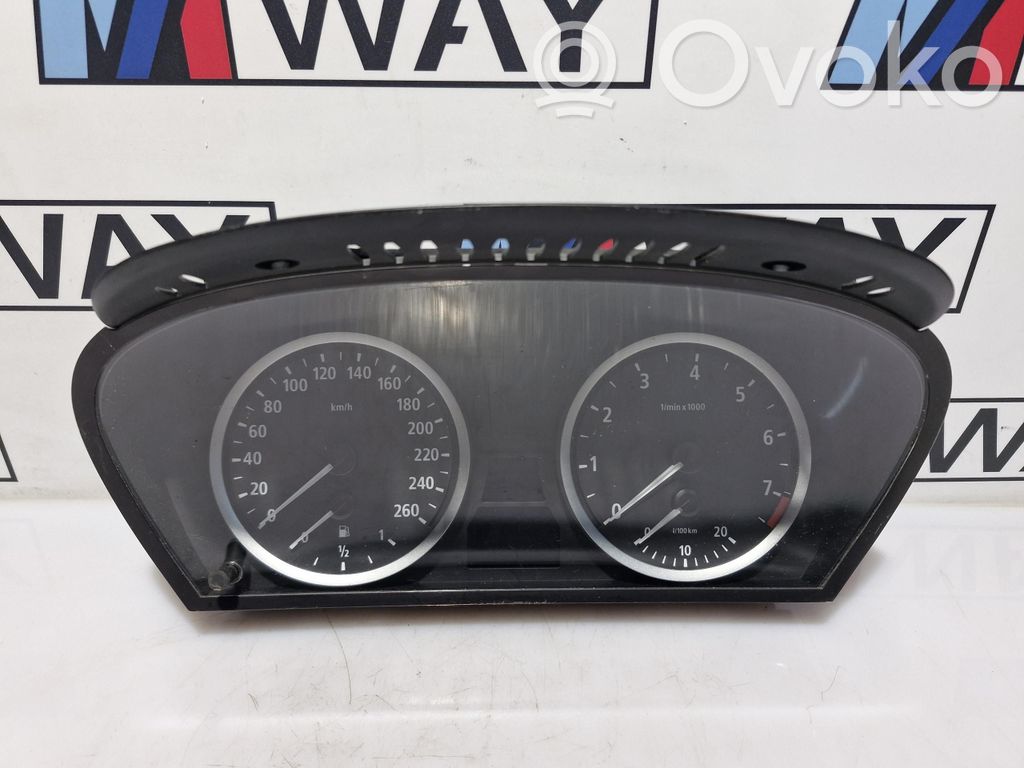 BMW 5 E60 E61 Speedometer (instrument cluster) 