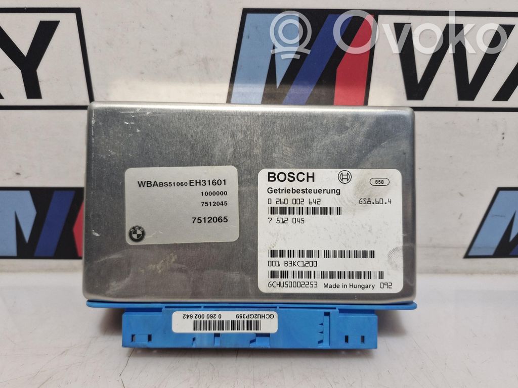 BMW 5 E39 Pārnesumkārbas vadības bloks 