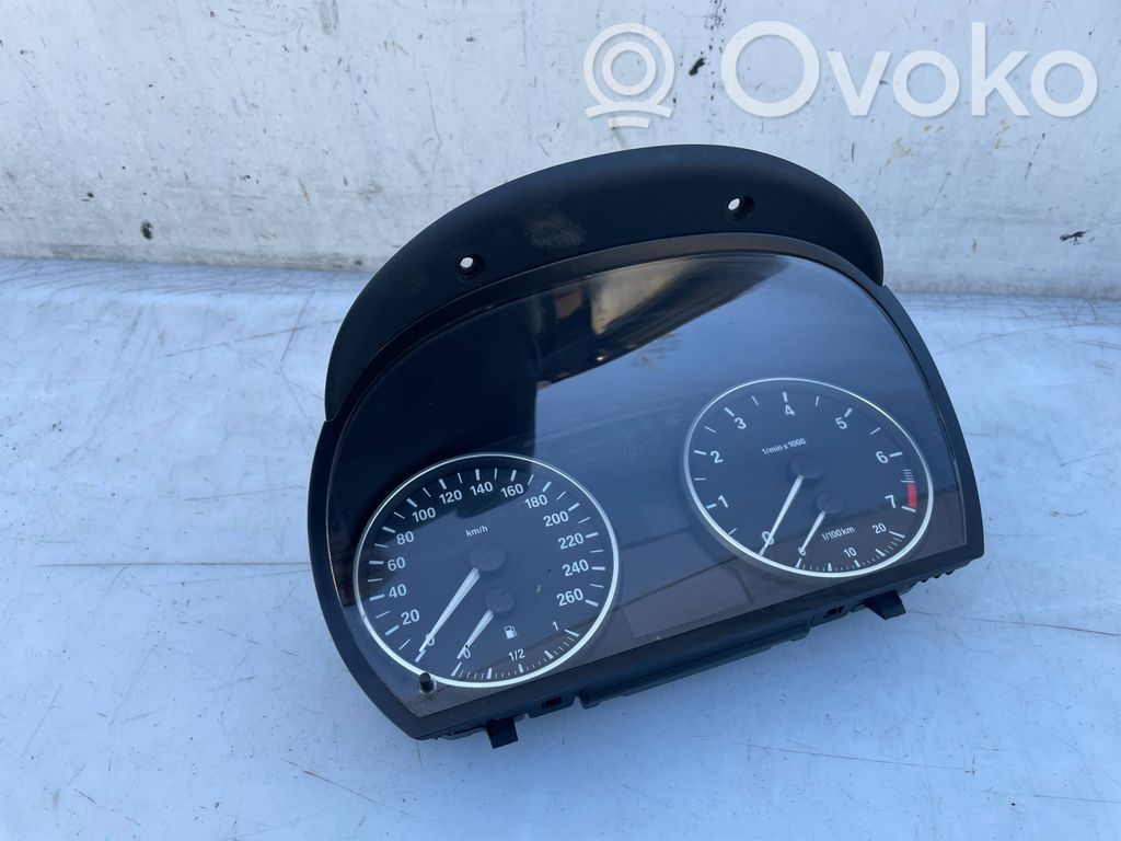 BMW 3 E90 E91 Speedometer (instrument cluster) 