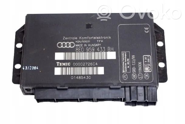Audi A4 S4 B6 8E 8H Korin keskiosan ohjainlaite 